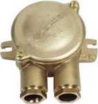 110A- BRASS CASING & COVER 2 WAY HNA JUNCTION BOX